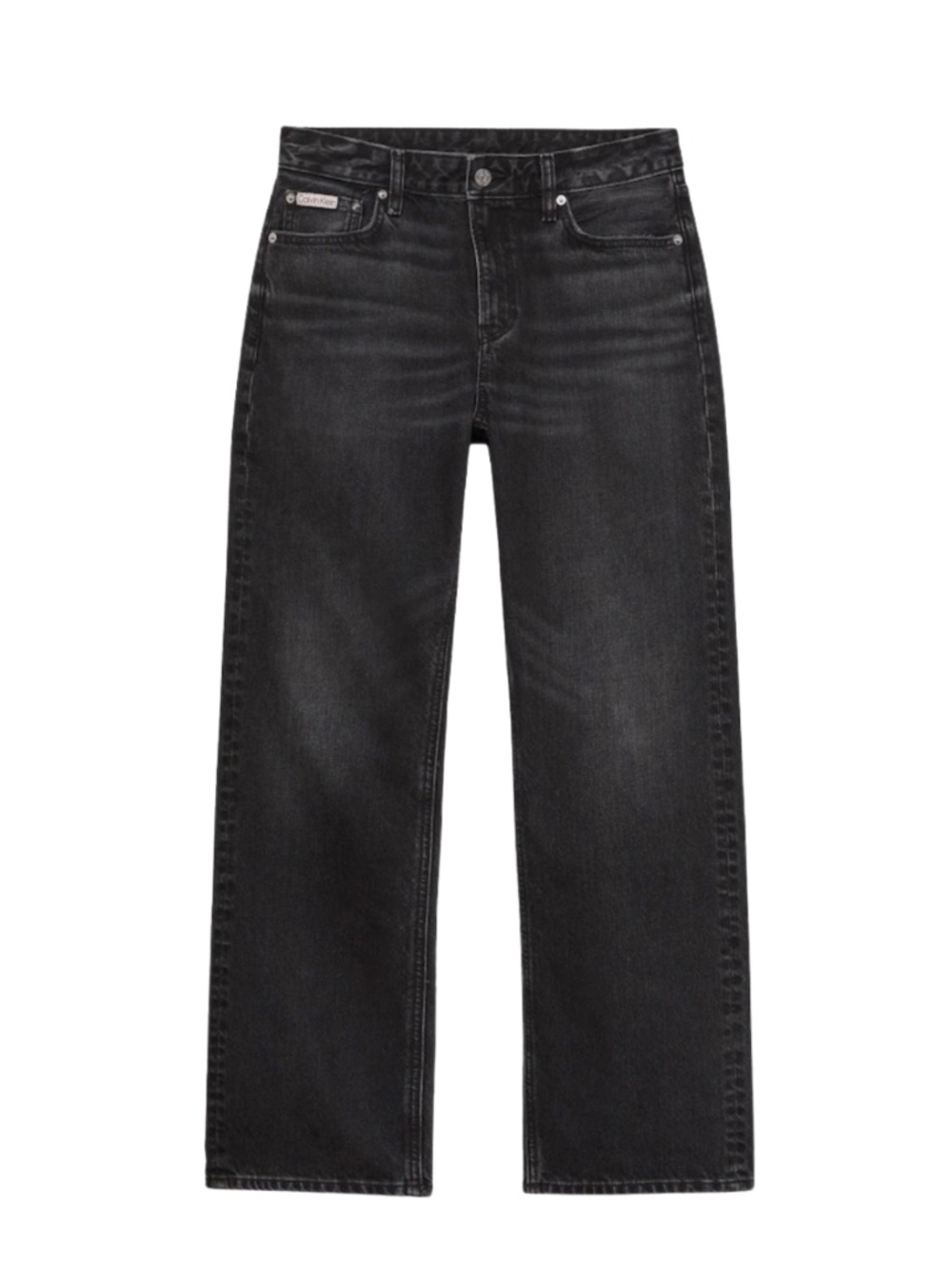Calvin Klein 90's Black Straight Jeans $240 NWT sz 26 R